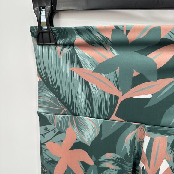 ONZIE FLOW Palm Print Active Leggings // XS - Picture 6 of 10